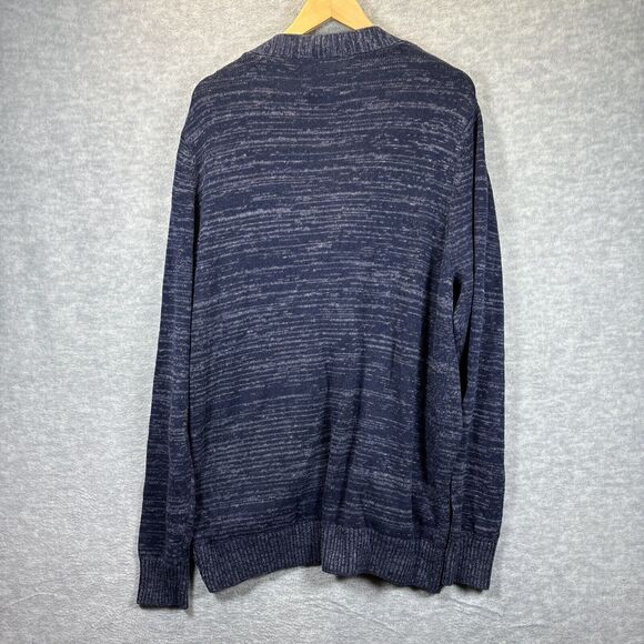 Men’s Cardigan XXL Blue Pockets‎ Grunge Indie Street Grandpa Urban Pipeline - Picture 8 of 13